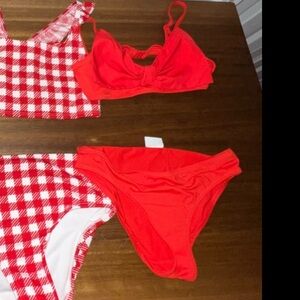 Girls Red Zara Bikini